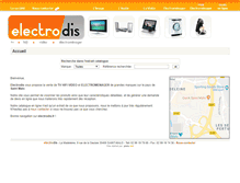 Tablet Screenshot of electrodis.fr